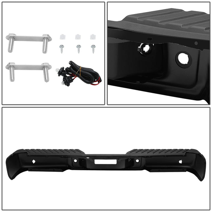 Rear Bumper Assembly (w/Sensor Holes, w/o Tow Package) <br> 06-08 Ford F-150