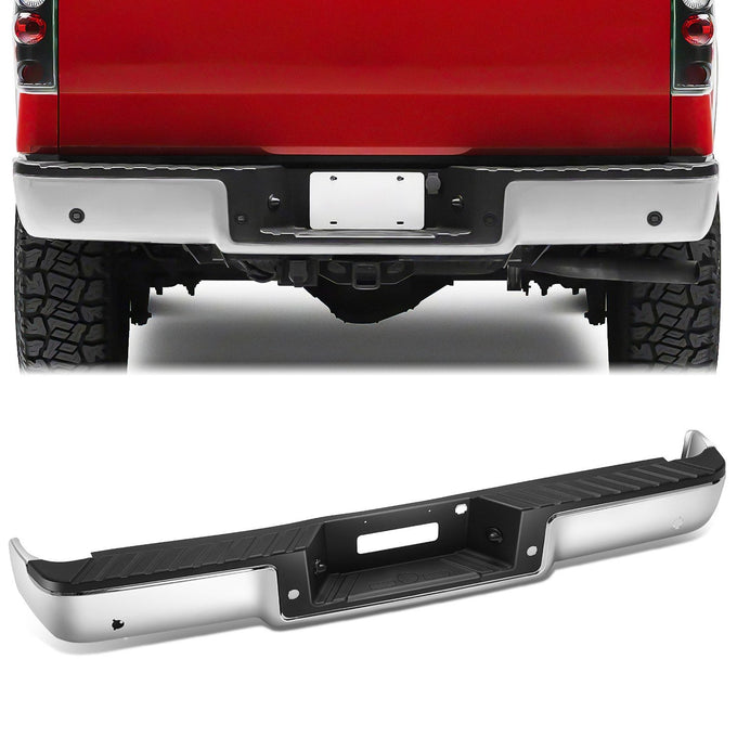 Rear Bumper Assembly (w/ Sensor Holes, w/o Tow Package) <br> 06-08 Ford F-150