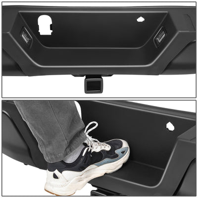 Rear Step Bumper (Black) <br> 15-20 Ford F-150