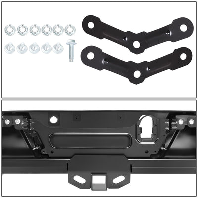 Rear Step Bumper (Black) <br> 15-20 Ford F-150