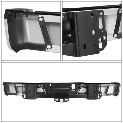 Rear Step Bumper (Chrome) <br> 15-20 Ford F-150