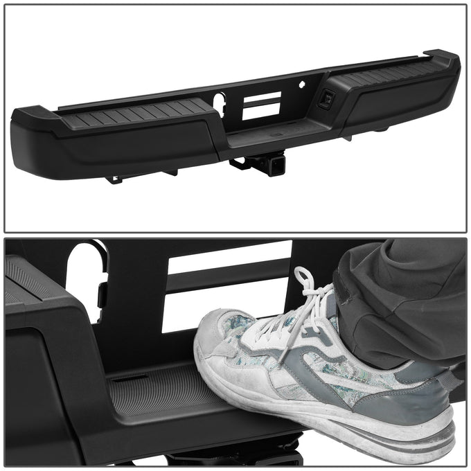 Rear Bumper Assembly (w/o Sensor Holes, Tow Package) <br> 15-20 Ford F-150