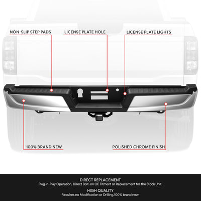 Factory Style Front Bumper Cover <br> 2014 Honda Accord