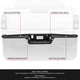 Rear Bumper Step Pad (w/ Sensor Holes, Tow Package) <br> 21-23 Ford F-150