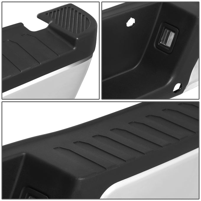 Rear Step Bumper w/Sensor Holes, Towing Pkg <br> 15-20 Ford F-150