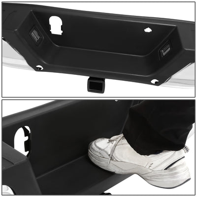 Rear Step Bumper w/Sensor Holes, Towing Pkg <br> 15-20 Ford F-150