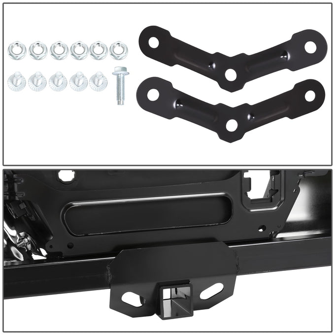 Rear Step Bumper w/Sensor Holes, Towing Pkg <br> 15-20 Ford F-150