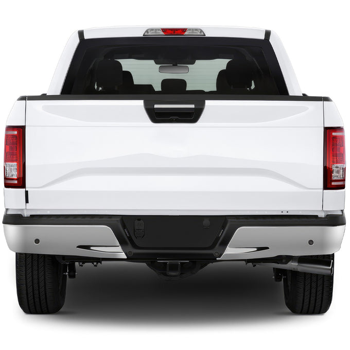 Rear Step Bumper w/Sensor Holes, Towing Pkg <br> 15-20 Ford F-150