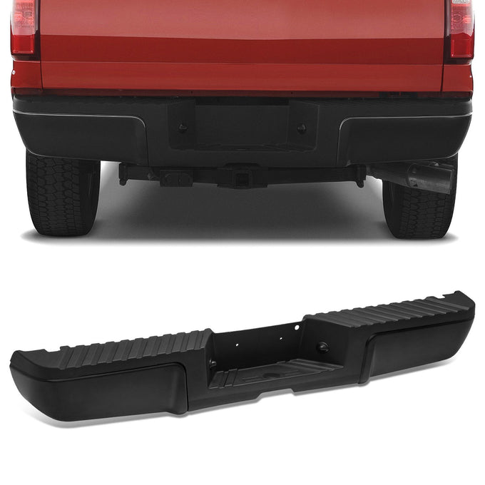 Rear Bumper Assembly (w/o Sensor Holes) <br> 08-16 Ford F-250 F-350 F-450 Super Duty