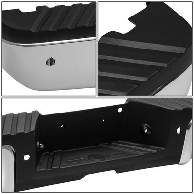 Rear Bumper Assembly (w/sensor holes) <br> 08-16 Ford F-250 F-350 F-450 Super Duty