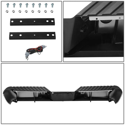 Rear Bumper Assembly (w/sensor holes) <br> 08-16 Ford F-250 F-350 F-450 Super Duty