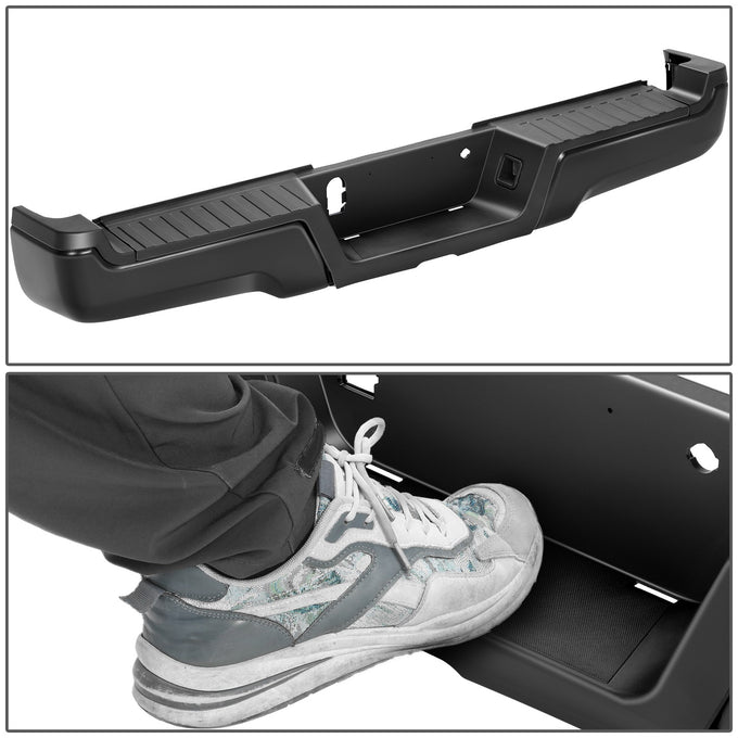 Rear Step Bumper W/License Plate Lamps <br> 17-22 Ford F-250 F-350 Super Duty