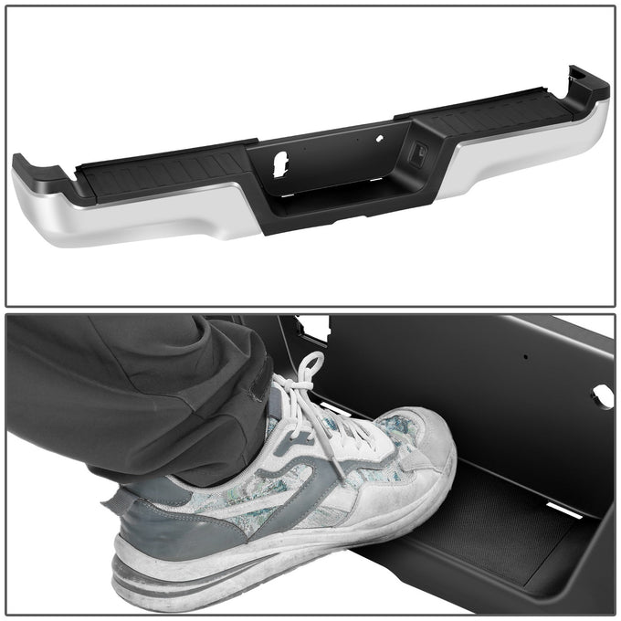 Rear Step Bumper W/License Plate Lamps <br> 17-22 Ford F-250 F-350 Super Duty