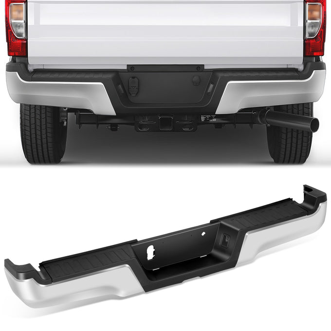 Rear Step Bumper W/License Plate Lamps <br> 17-22 Ford F-250 F-350 Super Duty