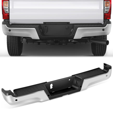 Rear Step Bumper W/License Plate Lamps <br> 17-22 Ford F-250 F-350 Super Duty