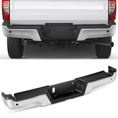 Rear Step Bumper W/License Plate Lamps <br> 17-22 Ford F-250 F-350 Super Duty