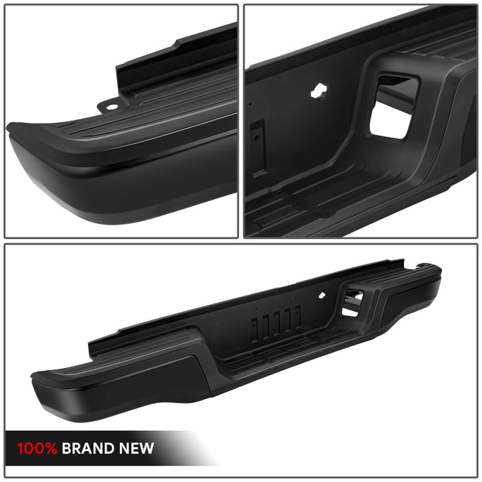 Primered Black Steel Rear Step Bumper<br>19-23 Ford Ranger