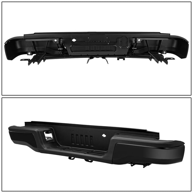 Primered Black Steel Rear Step Bumper<br>19-23 Ford Ranger