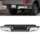 Chrome Steel Rear Step Bumper w/Parking Sensor Holes<br>19-23 Ford Ranger