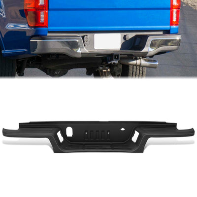 Black Rear Bumper Step Pad w/Tow Package<br>19-23 Ford Ranger