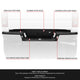Black Rear Bumper Step Pad w/ Rear Parking Aid<br>19-23 Ford Ranger