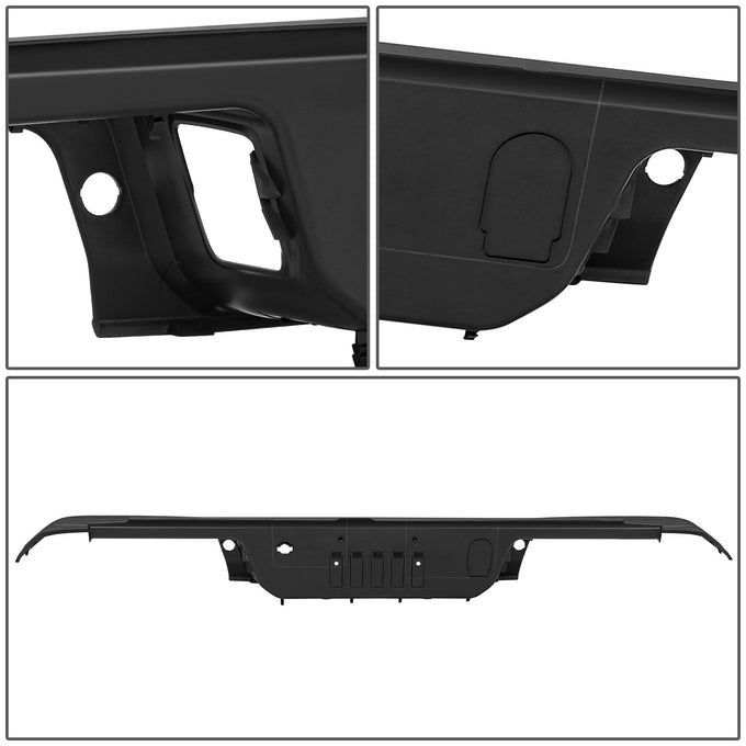 Black Rear Bumper Step Pad w/ Rear Parking Aid<br>19-23 Ford Ranger