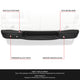 Black Rear Step Bumper w/Parking Sensor Holes<br>12-21 Nissan NV1500 NV2500 NV3500