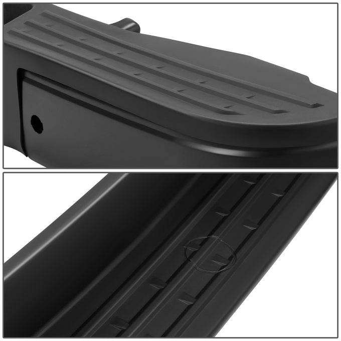 Black Rear Step Bumper w/Parking Sensor Holes<br>12-21 Nissan NV1500 NV2500 NV3500