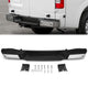 Chrome Rear Step Bumper w/Parking Sensor Holes<br>12-21 Nissan NV1500 NV2500 NV3500