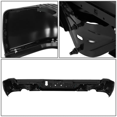 Rear Bumper W/ License Plate Lights <br> 19-24 RAM 1500