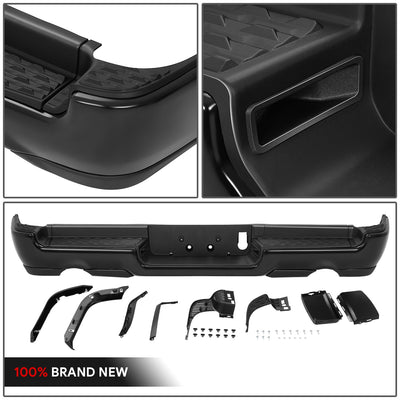 Primered Black Rear Bumper<br>19-24 Ram 1500