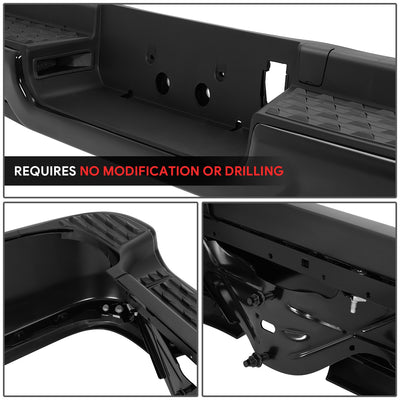 Primered Black Rear Bumper<br>19-24 Ram 1500