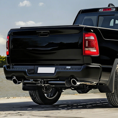 Primered Black Rear Bumper<br>19-24 Ram 1500