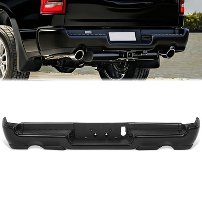 Primered Black Rear Bumper<br>19-24 Ram 1500