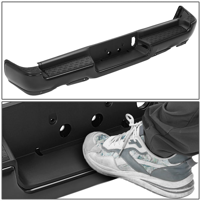 Rear Bumper W/ License Plate Lights <br> 19-24 RAM 1500