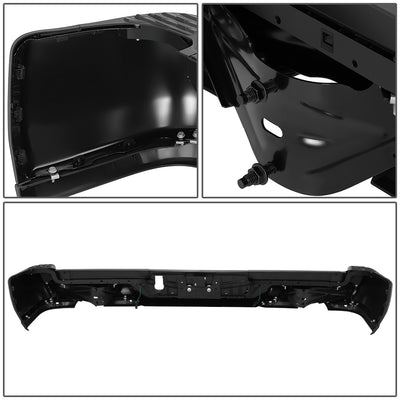 Rear Bumper W/ License Plate Lights <br> 19-24 RAM 1500