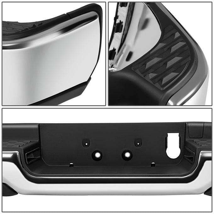 Rear Bumper W/ License Plate Lights <br> 19-24 RAM 1500