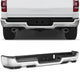 Rear Bumper W/ License Plate Lights <br> 19-24 RAM 1500