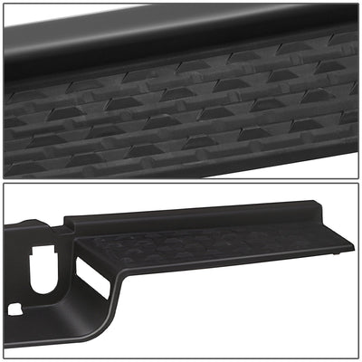 Matte Black Black Rear Bumper Step Pad<br>19-26 Ram 2500 3500