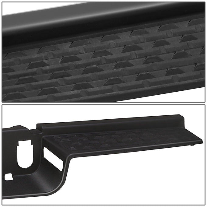 Matte Black Black Rear Bumper Step Pad<br>19-26 Ram 2500 3500