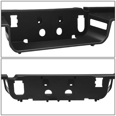 Matte Black Black Rear Bumper Step Pad<br>19-26 Ram 2500 3500