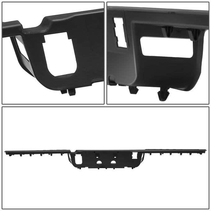 Matte Black Black Rear Bumper Step Pad<br>19-26 Ram 2500 3500