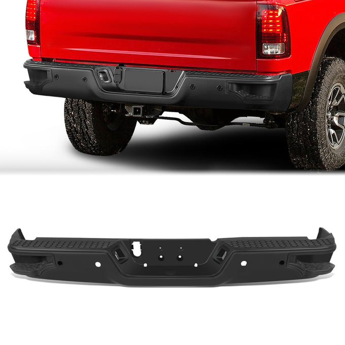 Rear Bumper (w/Parking Sensor Hole) <br>11-18 Ram 1500, 19-23 1500 Classic