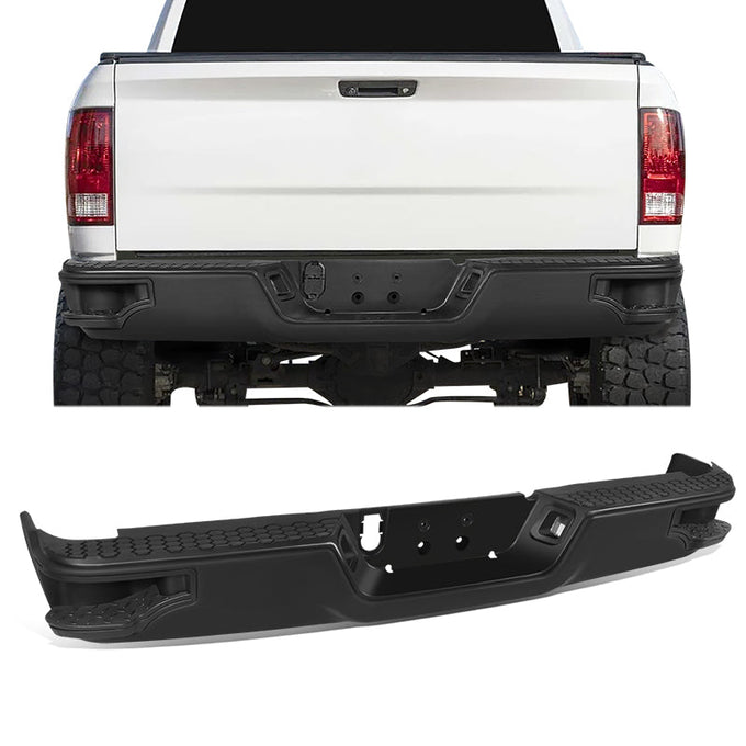 Rear Bumper (w/o Parking Sensor Hole) <br>11-18 Ram 1500, 19-23 1500 Classic