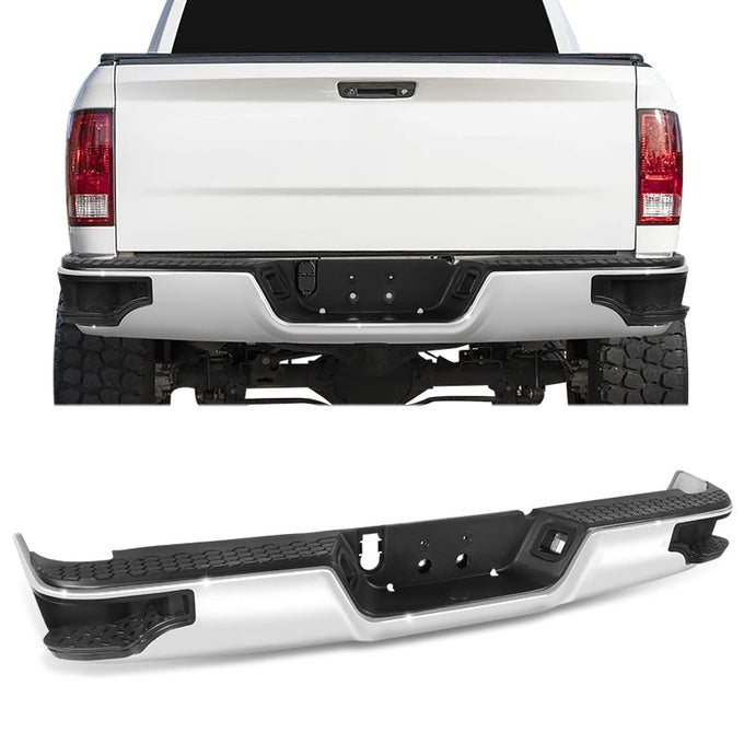 Rear Bumper (w/o Parking Sensor Hole) <br>11-18 Ram 1500, 19-23 1500 Classic