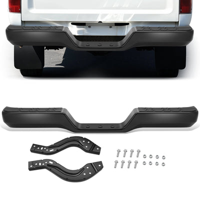 Black Rear Step Bumper Assembly <br>89-95 Toyota Pickup