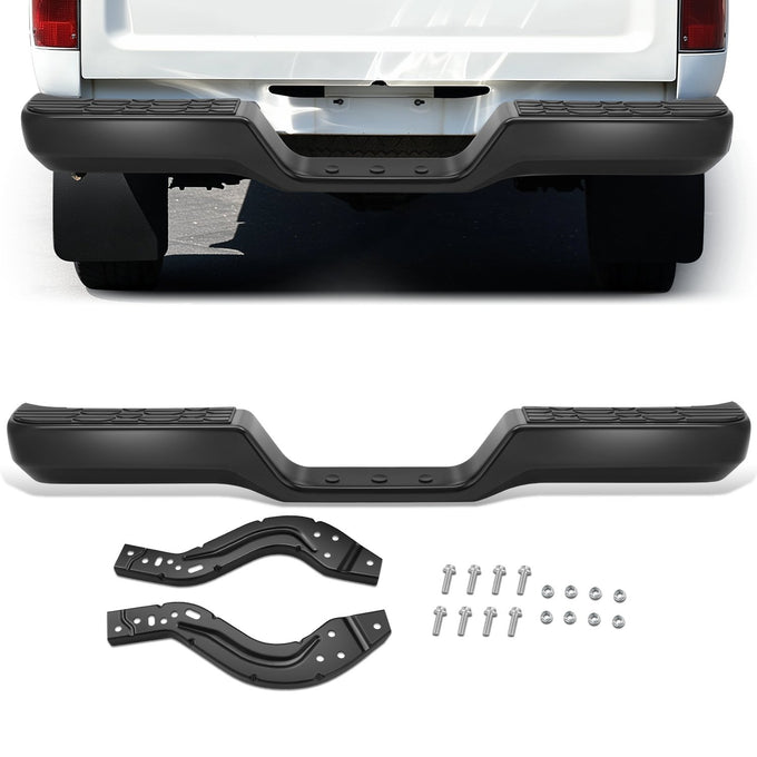 Black Rear Step Bumper Assembly <br>89-95 Toyota Pickup