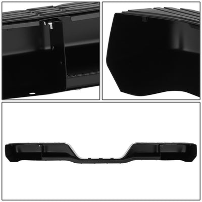 Black Rear Step Bumper Assembly <br>89-95 Toyota Pickup