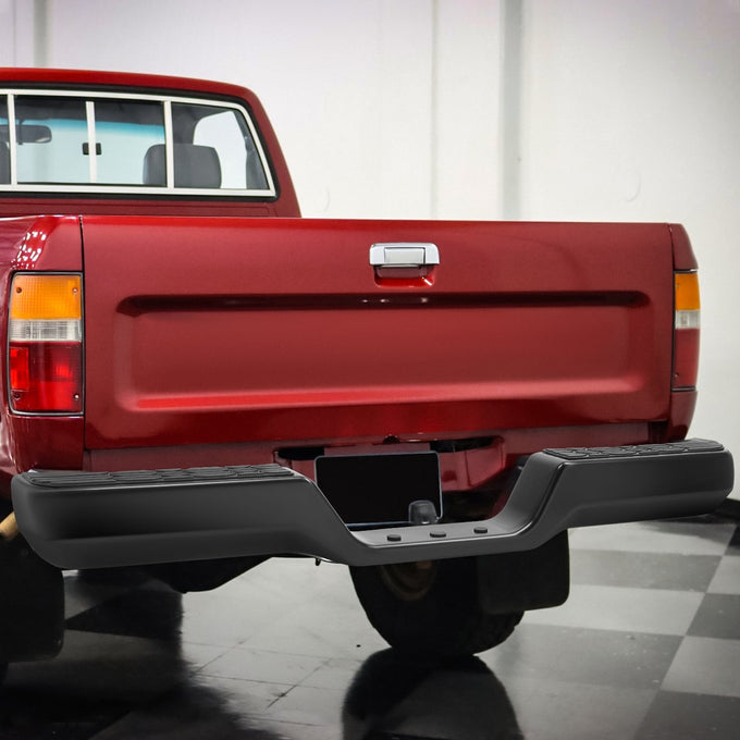 Black Rear Step Bumper Assembly <br>89-95 Toyota Pickup