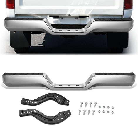 Chrome Rear Step Bumper Assembly <br>89-95 Toyota Pickup